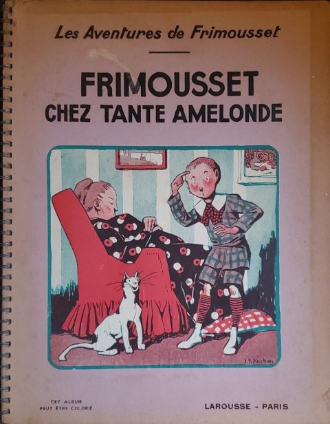 Couverture de l'album Frimousset Tome 1 Frimousset chez tante Amelonde