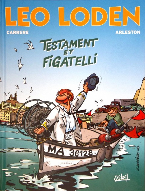 Couverture de l'album Léo Loden Tome 10 Testament et Figatelli