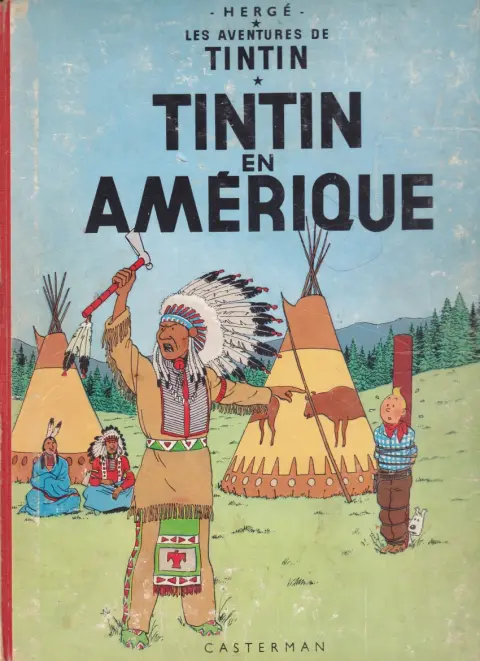 Couverture de l'album Tintin Tome 3 Tintin en Amérique