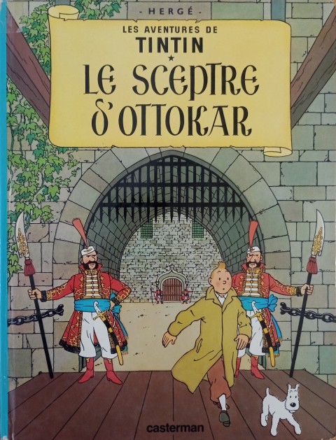 Couverture de l'album Tintin Tome 8 Le sceptre d'Ottokar