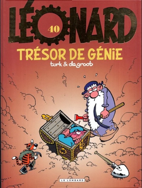 Couverture de l'album Léonard Tome 40 Trésor de génie
