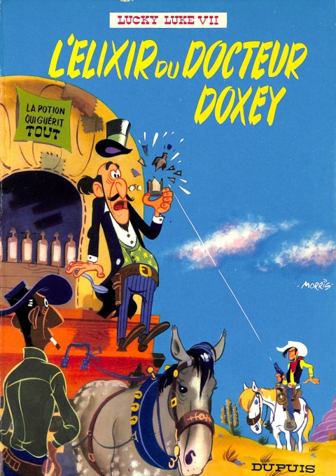 Couverture de l'album Lucky Luke Tome 7 L'élixir du docteur Doxey