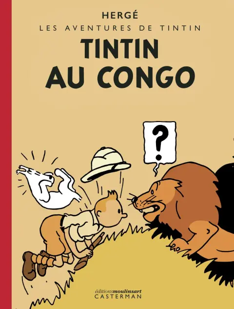 Couverture de l'album Tintin Tome 2 Tintin au Congo