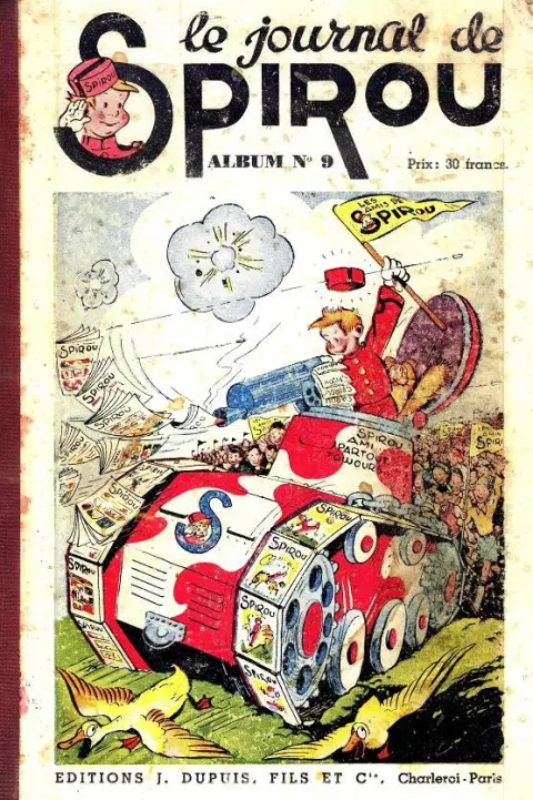 Le journal de Spirou Album N° 9