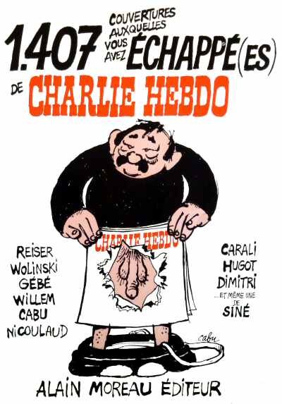 1407 couvertures auxquelles vous avez échappé(es) de Charlie Hebdo