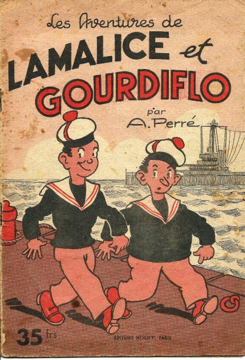 Couverture de l'album Lamalice et Gourdiflo Lamalice et Gourdiflo... futurs marins