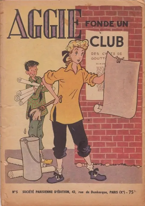 Aggie N° 5 Aggie fonde un club