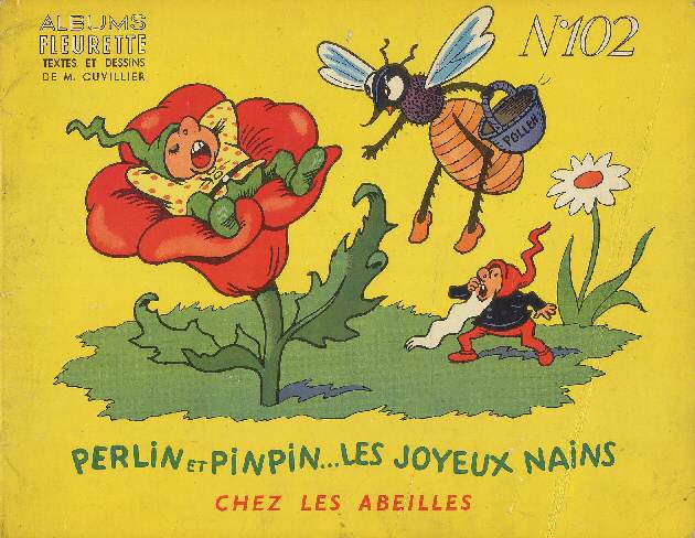 Couverture de l'album Perlin et Pinpin... Les joyeux nains Tome 2 chez les abeilles