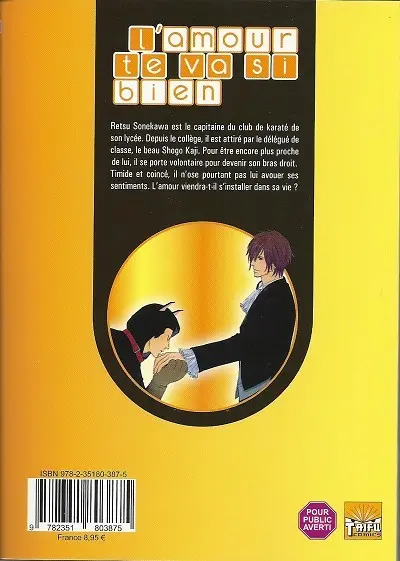 Verso de l'album L'Amour te va si bien