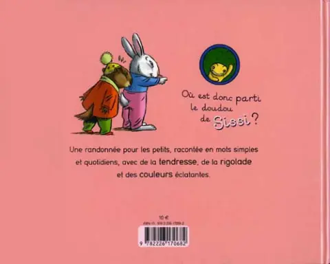 Verso de l'album Sissi la marmotte et son doudou