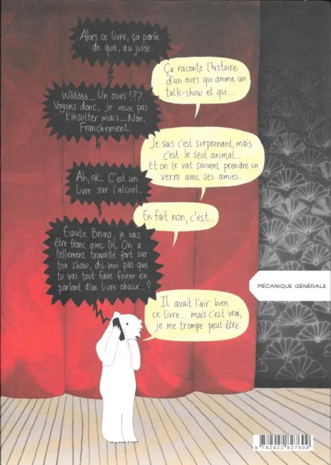 Verso de l'album Talk-Show