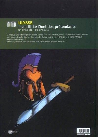 Verso de l'album Ulysse Tome 3 Le duel des prétendants
