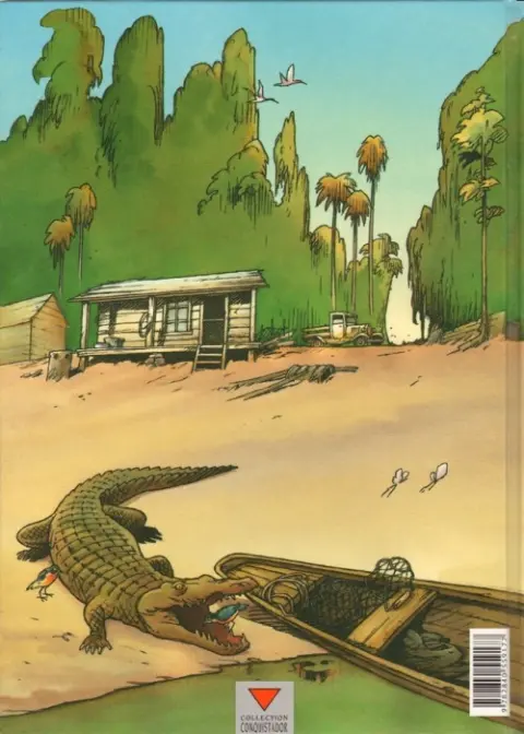 Verso de l'album Une aventure de Philibert Tome 2 C'est aujourd'hui Dimanche