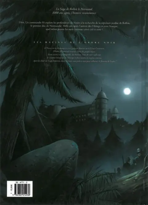 Verso de l'album Vikings - Les Racines de l'Ordre noir Tome 2 Vikings 2/2