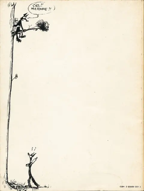 Verso de l'album Au loup !