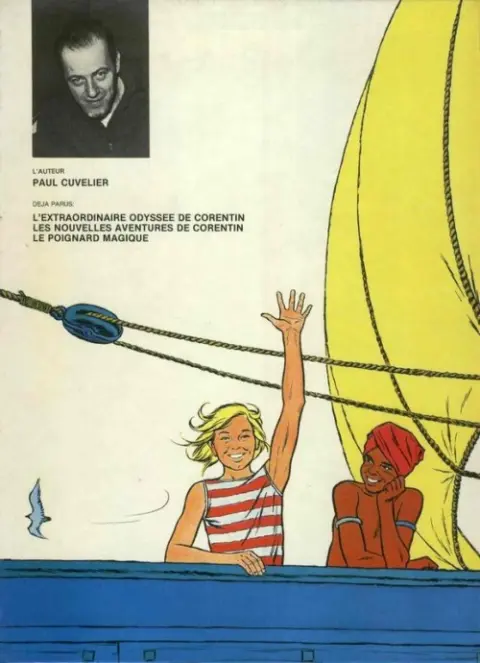 Verso de l'album Corentin Tome 5 Le signe du cobra