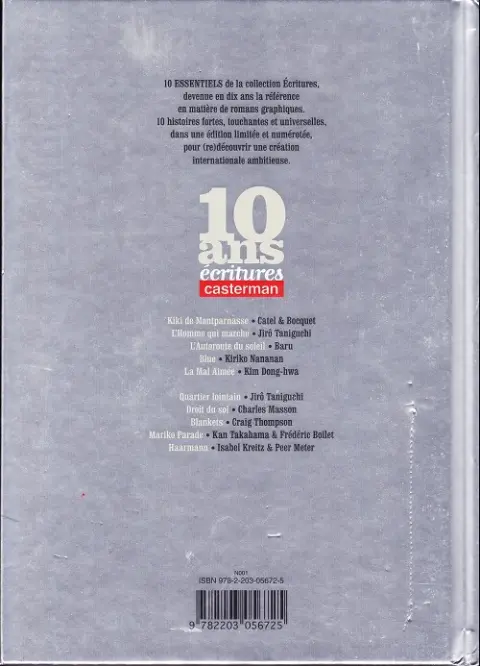Verso de l'album Droit du sol