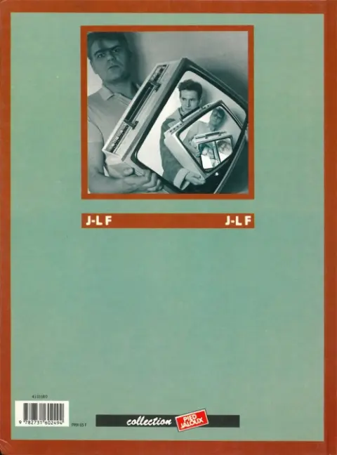 Verso de l'album En pleine guerre froide