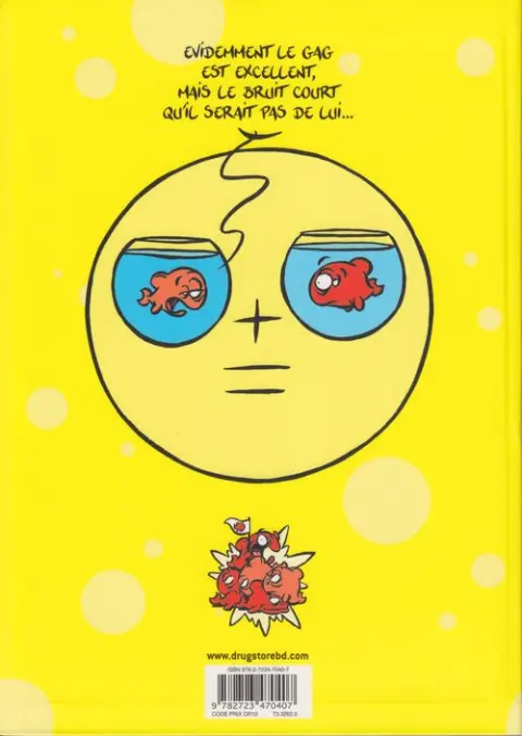 Verso de l'album Le Fond du bocal Tome 5