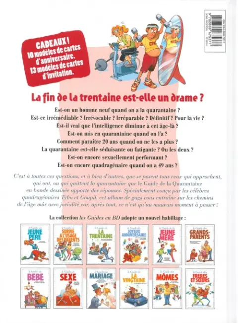 Verso de l'album Le Guide Tome 6 Le guide de la quarantaine