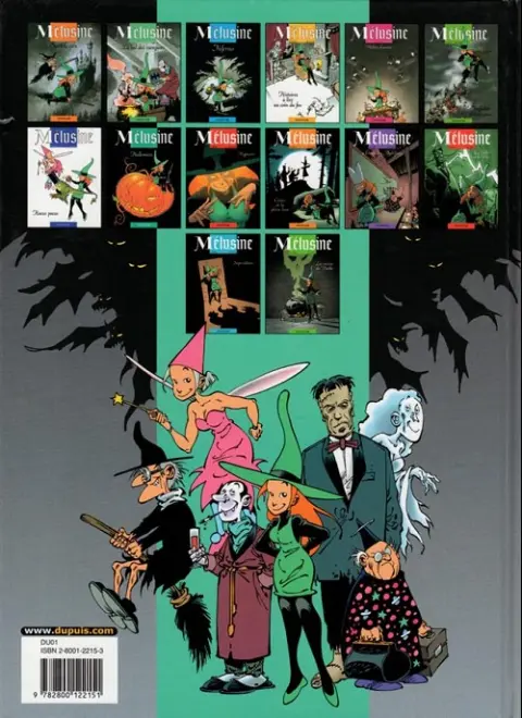 Verso de l'album Mélusine Tome 2 Le bal des vampires