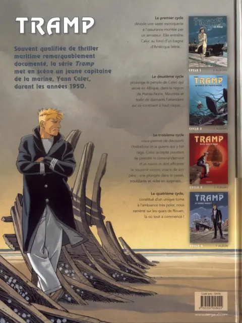 Verso de l'album Tramp Tome 8 La sale guerre