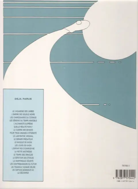 Verso de l'album Le Vagabond des Limbes Tome 10 Le dernier prédateur