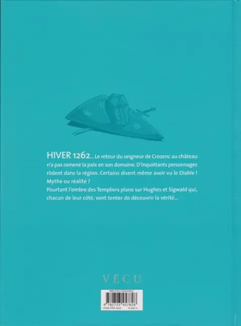 Verso de l'album Les Aigles décapitées Tome 20 L'ordre du temple
