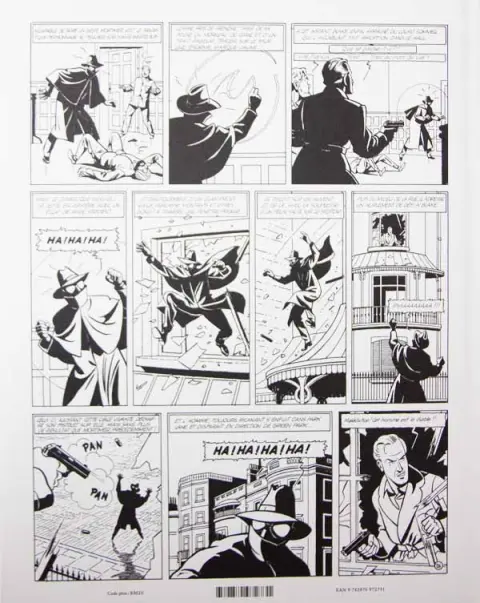 Verso de l'album Blake et Mortimer Volume 1 Tomes 1 à 6