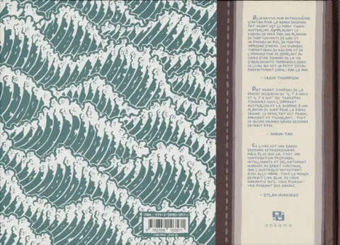 Verso de l'album Blue