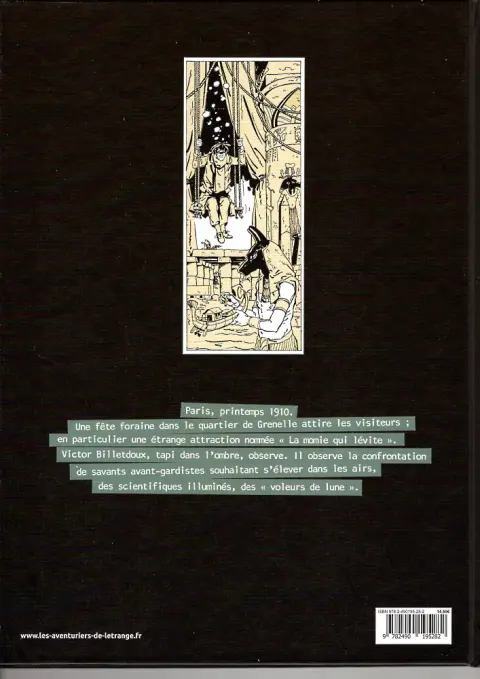 Verso de l'album Victor Billetdoux Tome 4 les voleurs de lune