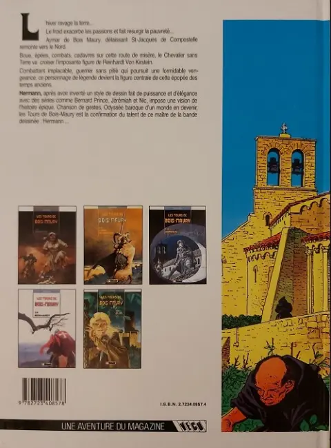Verso de l'album Les Tours de Bois-Maury Tome 4 Reinhardt