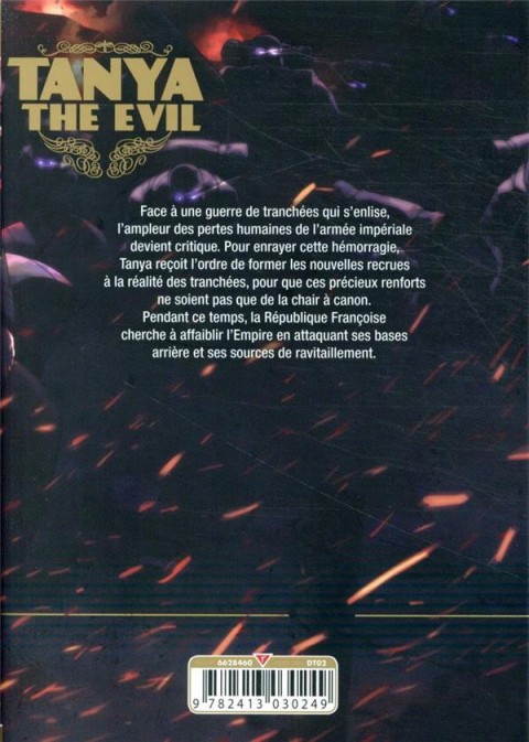 Verso de l'album Tanya The Evil 12