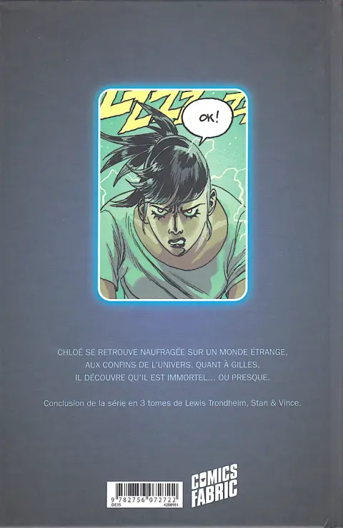 Verso de l'album Density Tome 3