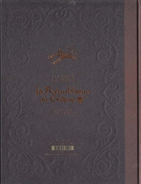 Verso de l'album La république du Crâne