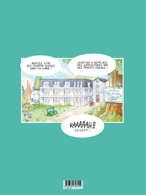 Verso de l'album Vieilles crapules
