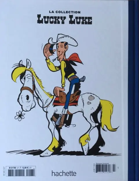 Verso de l'album Lucky Luke La collection Tome 27 La terre promise