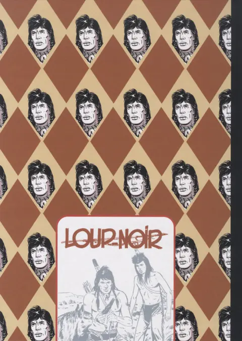 Verso de l'album Loup Noir Tome 17