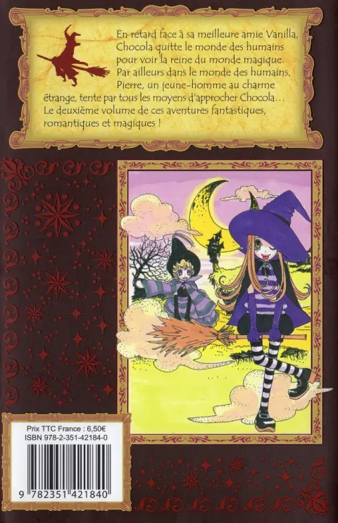 Verso de l'album Chocola & Vanilla - Sugar Sugar Rune 2