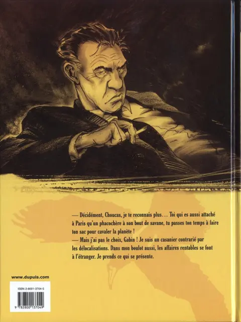 Verso de l'album Les Tribulations du Choucas Tome 1 Trekking payant