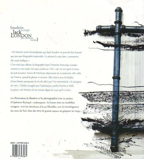 Verso de l'album Jack London
