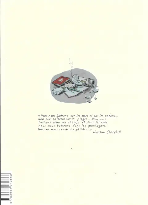 Verso de l'album La fin du commencement
