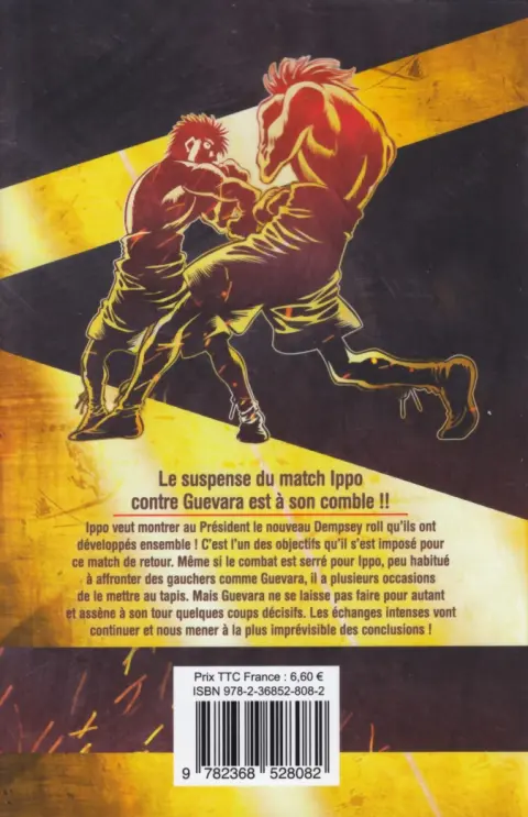 Verso de l'album Ippo Saison 6 - The Fighting ! 11