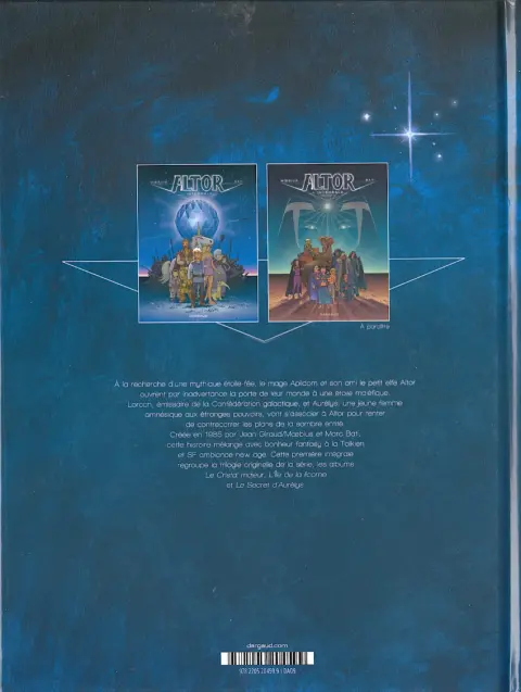 Verso de l'album Altor Volume 1 L'intégrale