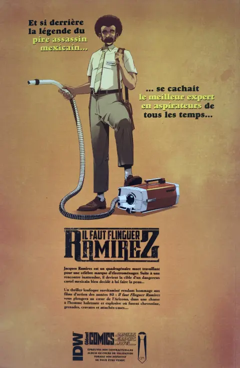 Verso de l'album Il faut flinguer Ramirez Acte 1 acte 1