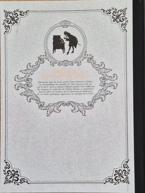 Verso de l'album L'ombre des lumières 1 L'ennemi du genre humain