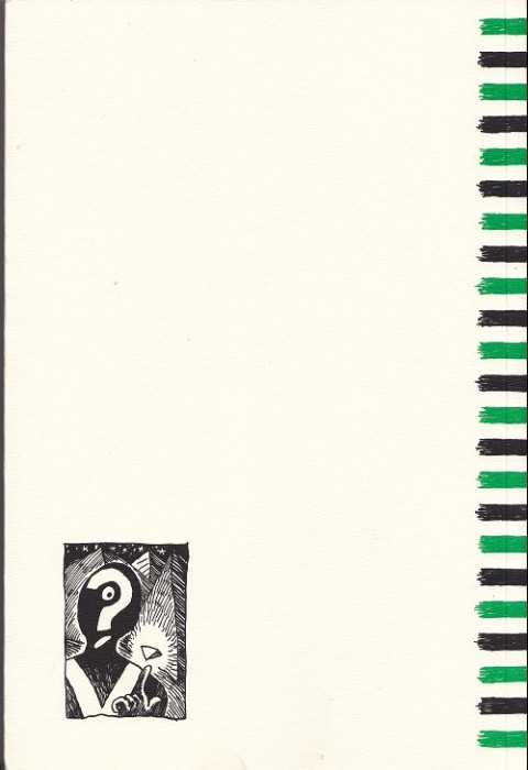 Verso de l'album Cours de bande dessinée 1990 Cours de bande dessinée