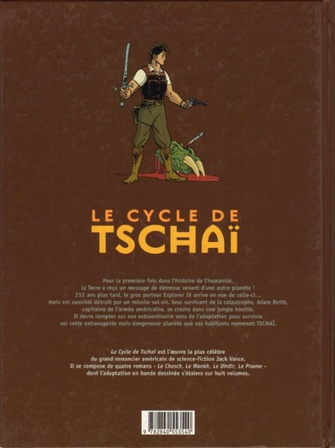 Verso de l'album Le Cycle de Tschaï Tome 1 Le Chasch - volume I