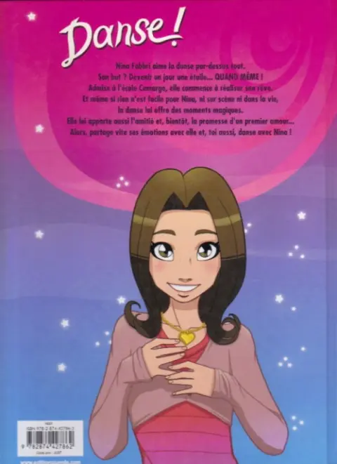 Verso de l'album Danse ! Tome 1 Cœur de Nina