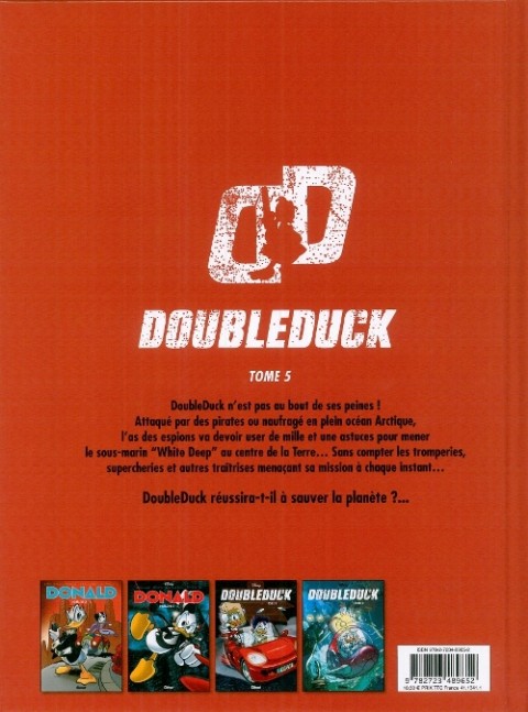 Verso de l'album Donald - Doubleduck 5